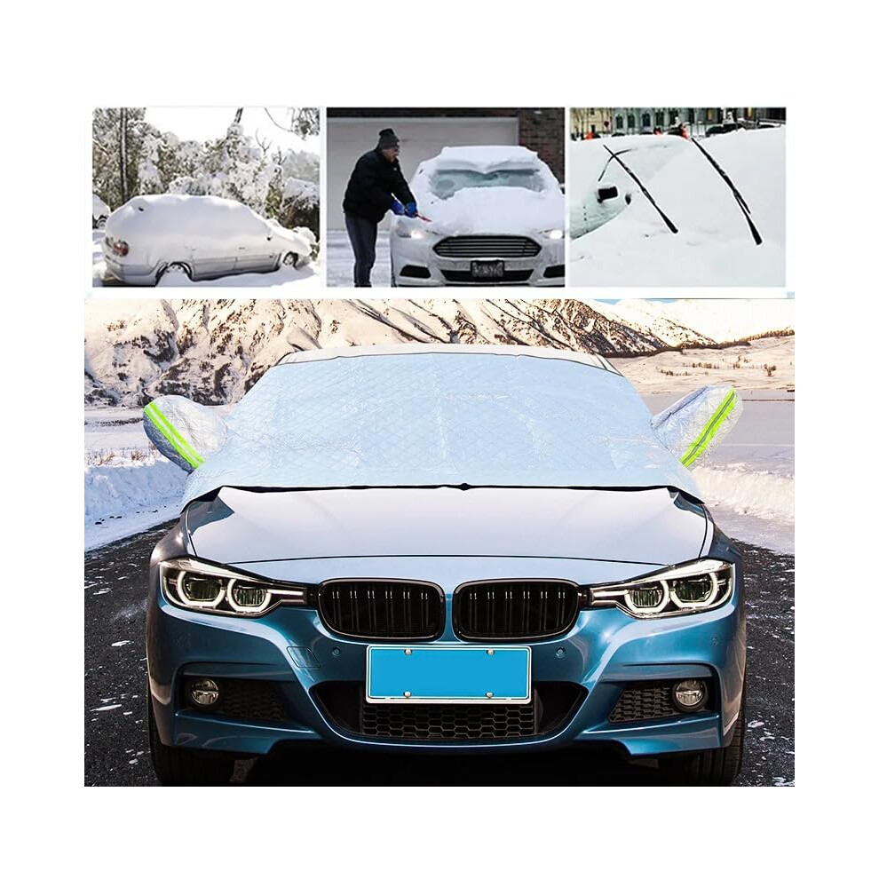 Winter Car Windscreen Cover For Fiat Croma Cronos Egea Freemont Ottimo Panda, 230X145cm, Three-Layer Snow Frost Sun Protection 6447073512339