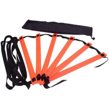 Speed Ladder Training Equipment - 13ft Agility Ladder with 8 Rungs for Footwork and Speed Training, Includes Carry Bag