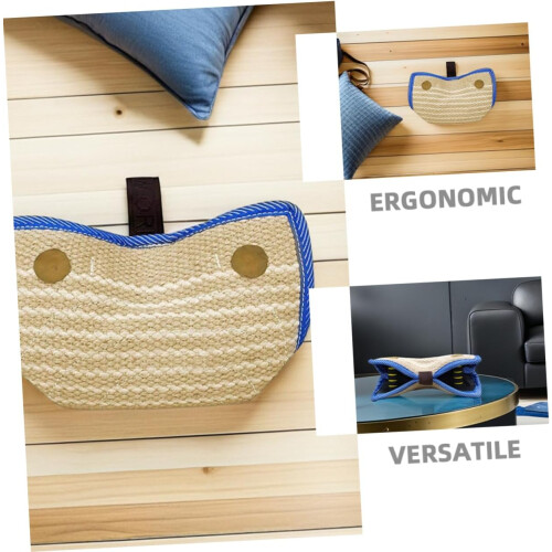 Jute Dog Bite Pillow with Handle for Medium Dogs - Professional Training Tool for Aggression and Bite Strength Development 1