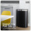 Dellonda Baridi Sensor Bin, 80L Capacity, Black/Stainless Steel - DH283 4