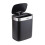 Dellonda Baridi Sensor Bin, 50L Capacity, Black/Stainless Steel – DH281 11