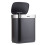 Dellonda Baridi Sensor Bin, 50L Capacity, Black/Stainless Steel – DH281 2