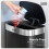 Dellonda Baridi Sensor Bin, 65L Capacity, Black/Stainless Steel – DH282 5