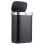 Dellonda Baridi Sensor Bin, 65L Capacity, Black/Stainless Steel – DH282 1