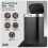 Dellonda Baridi Sensor Bin, 65L Capacity, Black/Stainless Steel – DH282 3
