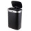 Dellonda Baridi Sensor Bin, 65L Capacity, Black/Stainless Steel – DH282 18