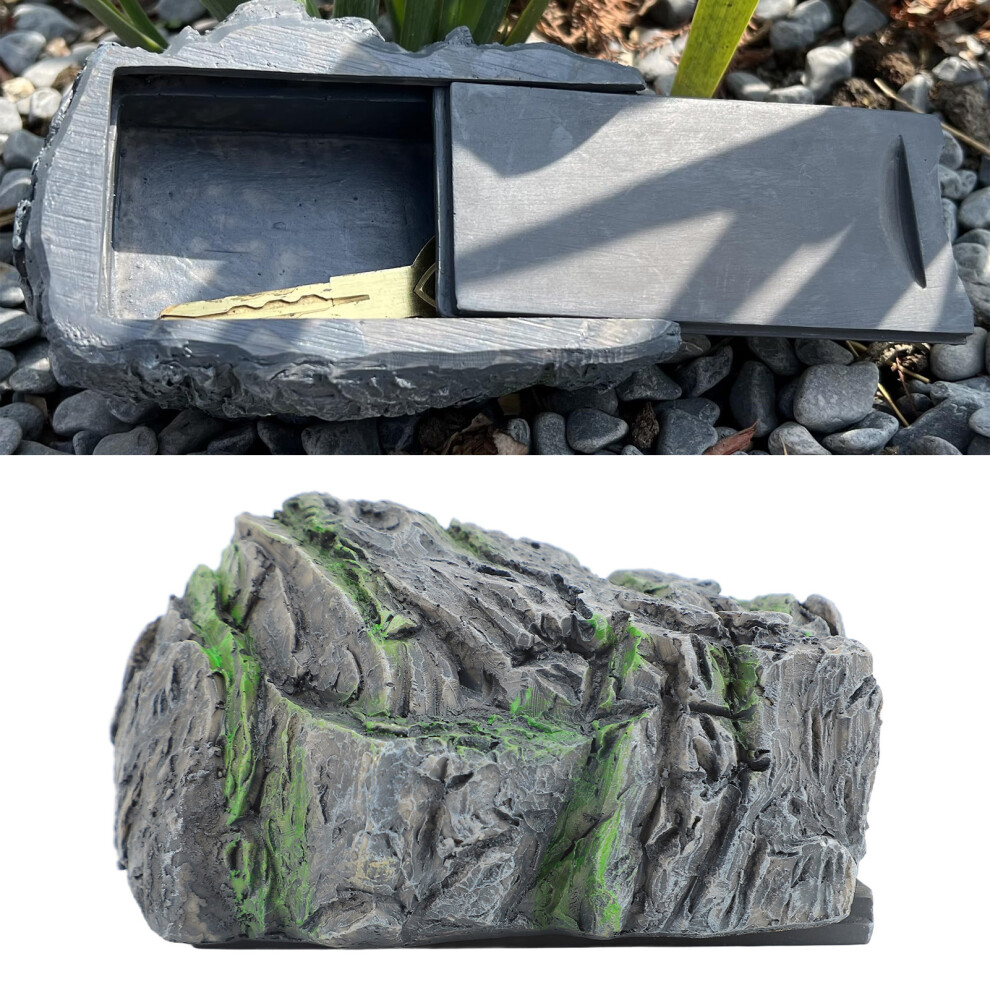 Yard Faux Rock Key Safe 5.3Â Lifelike False Stone Hider For Outdoor Security 4631347554237