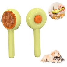 Cat Brush Pet Grooming Brush Long Short Haired Dogs Self Cleaning Slicker Massage Brush