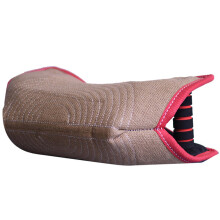 Dog Bite Sleeve 13x8x5.5 Inch Heavy-Duty Linen Training Sleeve with 2 Handles for Professional Dog Training