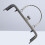 Retro Metal Purse Frame For Bag Making Silver 1set Lock 9