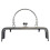 Retro Metal Purse Frame For Bag Making Silver 1set Lock 10