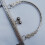 Retro Metal Purse Frame For Bag Making Silver 1set Lock 11