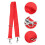 Drum Sling Voor Parade Rood Polyester Verstelbaar Comfort 3