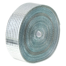1Roll Silberne Selbstklebende Glasfaser Mosaik Wandsticker Wasserdicht