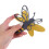 Decorative Stickers Bee Shape Multi Decoration 1 Set 4