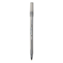 BIC Round Stic Xtra Precision Kulspet, Svart, 12-pack