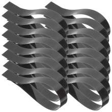 20St Professionele Zwarte Snaredrum Wire Straps Van Hoogwaardig Pet