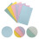 12 Stuks Vellen Leren Pak Patchwork Haaraccessoires 7