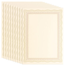 10St Khaki A4 Certificaten Papier Blanco Voor School Kantoor Printbaar