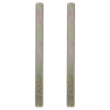 2St Stevige Stalen Spindle Voor Oude Stijl Deurknop Accessoire