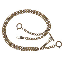 Heren Horlogeketting Metalen Ronde Gesp Voor Zakhorloge