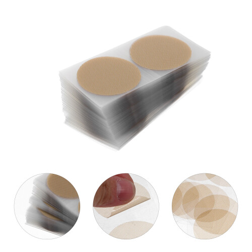 150Paren Mannen Training Pasties Ademend Nylon Beige Covers 2