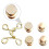 5 Set Tailleknopen Kleding Miss Extender Abs 3
