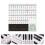 1 Vel Pianostickers Notities Toetsenbord 3