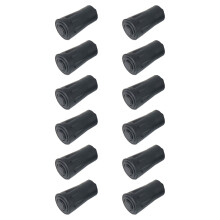 12 Stuks Alpenstock Antislip Hoes Rubberen Buitenschokdemper
