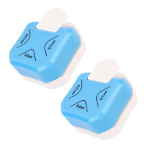 Multi-Angle Corner Punch Tool 2pcs Set for DIY Crafting and Scrapbooking - Round Edge Trimmer for Card Making