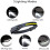 Usb Rechargeable Led Headlamp. Powerful Led Head Torch. Waterproof Camping Cob 2
