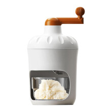 Ice Maker | Manual Snow Cone Shaver with Stainless Steel Blades and Washers, Non-Electric Kitchen Crusher for Home and Commercial Use