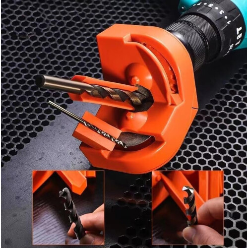 Drill Bit Sharpener for Electric Drill, Portable Multifunctional Grinder for All Drill Bits, Fast Grinding Tool 1