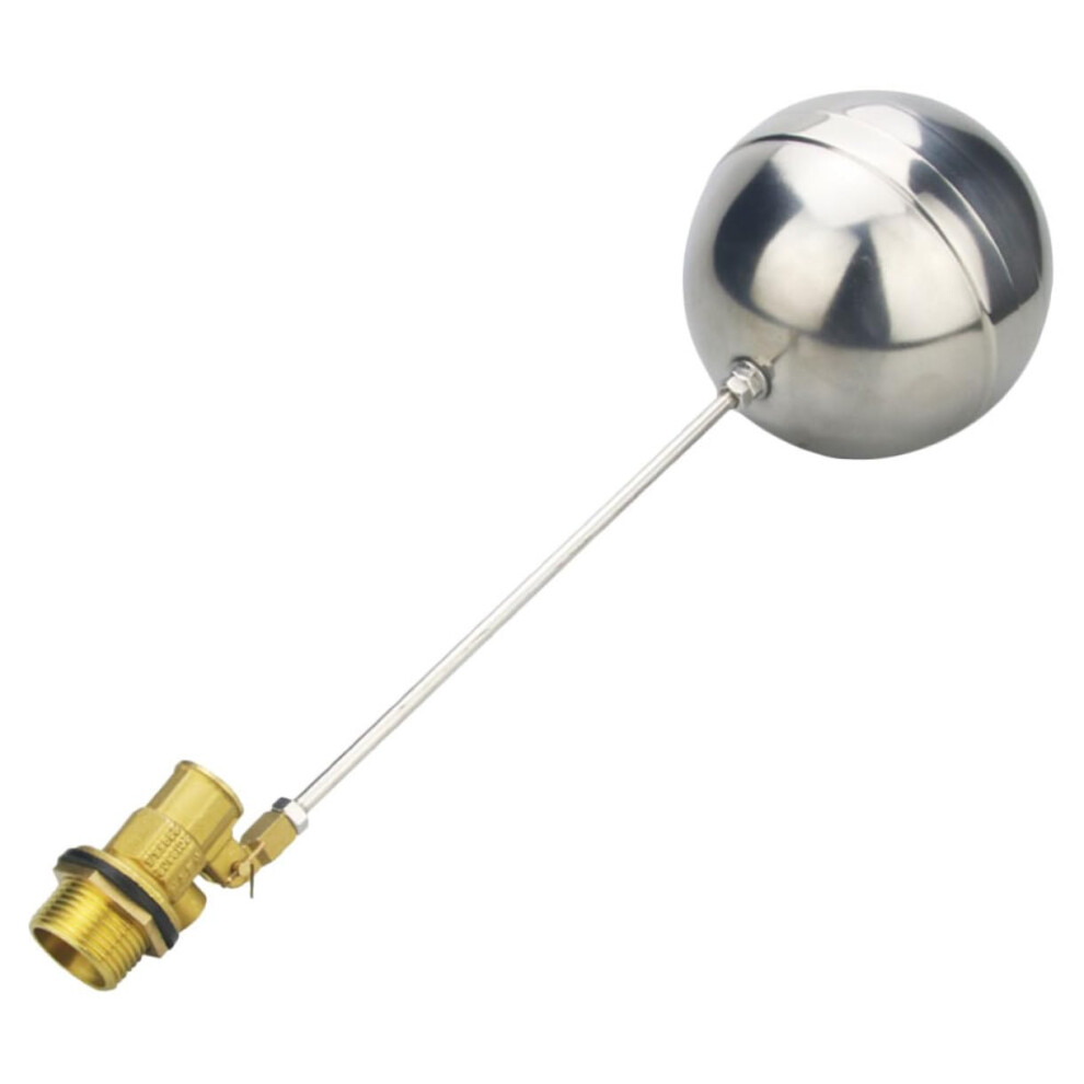 Stainless Steel Float Valve Water Level Controller For High Pressure Water Tanks, Precise Overflow Prevention, Threaded Pipeline Compatible 9084446787276