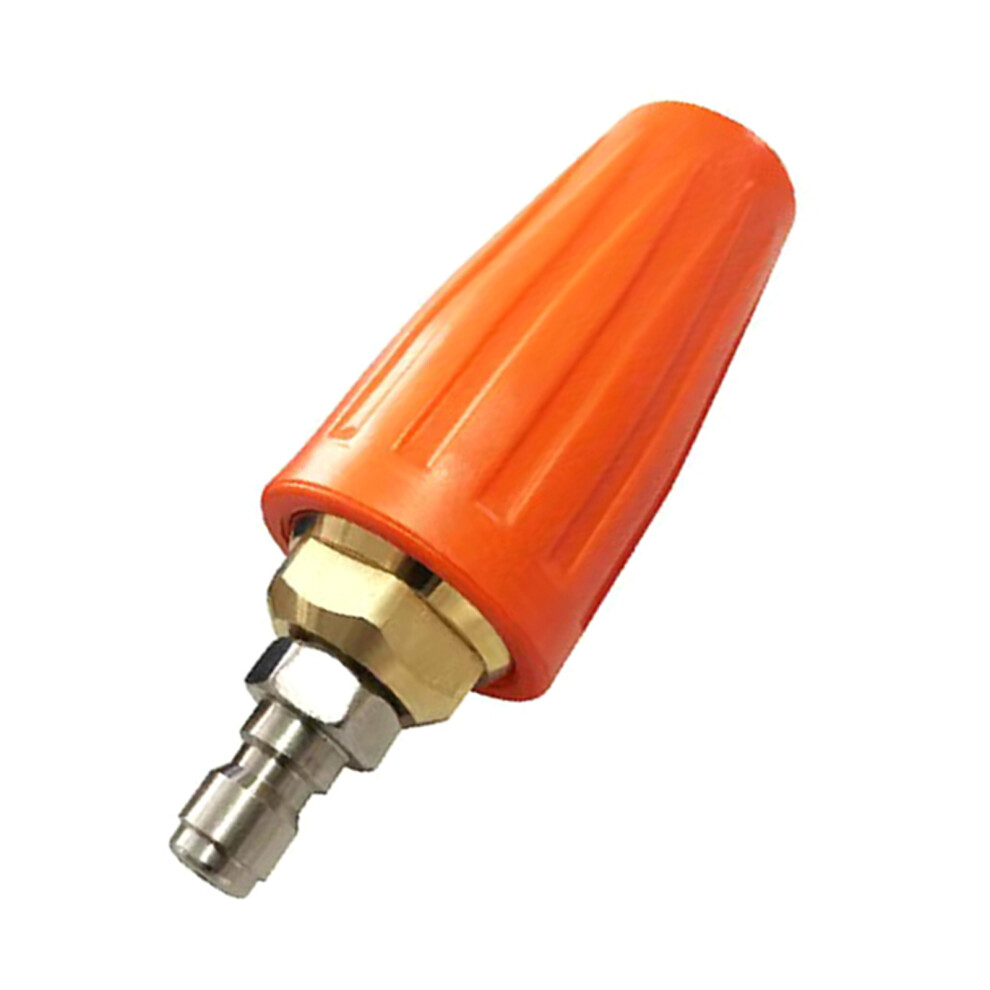 1/4" High Pressure Quick Connector Rotating 360Degree-Orange 7754000086672