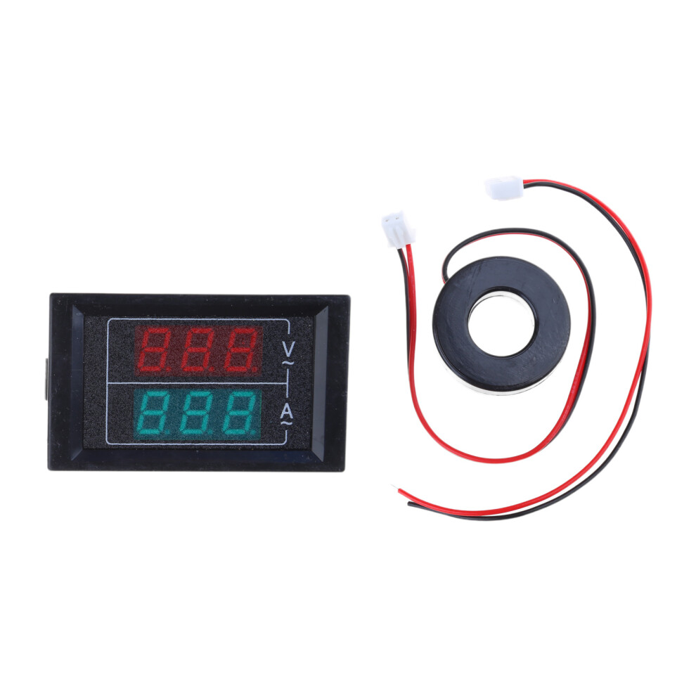 Led 500V 100A Digital Voltmeter Ammeter 2In1 Multimeter Voltage 7754000086924