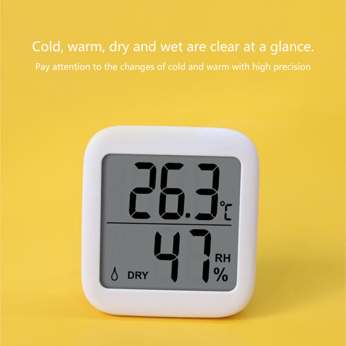 Indoor Temperature Humidity Detector- Sensor- Black 2