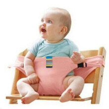 Baby Dining Chair Safety Seats with Straps, Toddler High Chair Harness Belt, Portable Feeding Booster Seat Strap