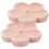 2Pcs Ceramic Pink Incense Plate Decorative Flower Censer for Desktop 1