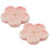 2Pcs Ceramic Pink Incense Plate Decorative Flower Censer for Desktop 9