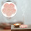 2Pcs Ceramic Pink Incense Plate Decorative Flower Censer for Desktop 3