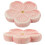 2Pcs Ceramic Pink Incense Plate Decorative Flower Censer for Desktop 11