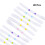 20 Stuks Luierbanden Witte Baby Pasgeboren 9