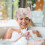 1pc Home Use Shower Hat Water Absorbent Bathing Hat Striped Home Bath 7