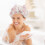1pc Home Use Shower Hat Water Absorbent Bathing Hat Striped Home Bath 9