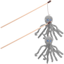 2pcs Cat Wand Grey Plush For Bonding Tool