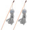 2pcs Cat Wand Grey Plush For Bonding Tool 5