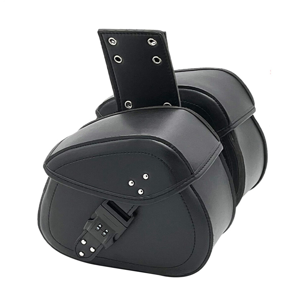 Motorcycle Saddlebags Waterproof Pannier Bag For Motorbikes | Durable Electric Vehicle Backseat Storage, Universal Fit 9084446787498