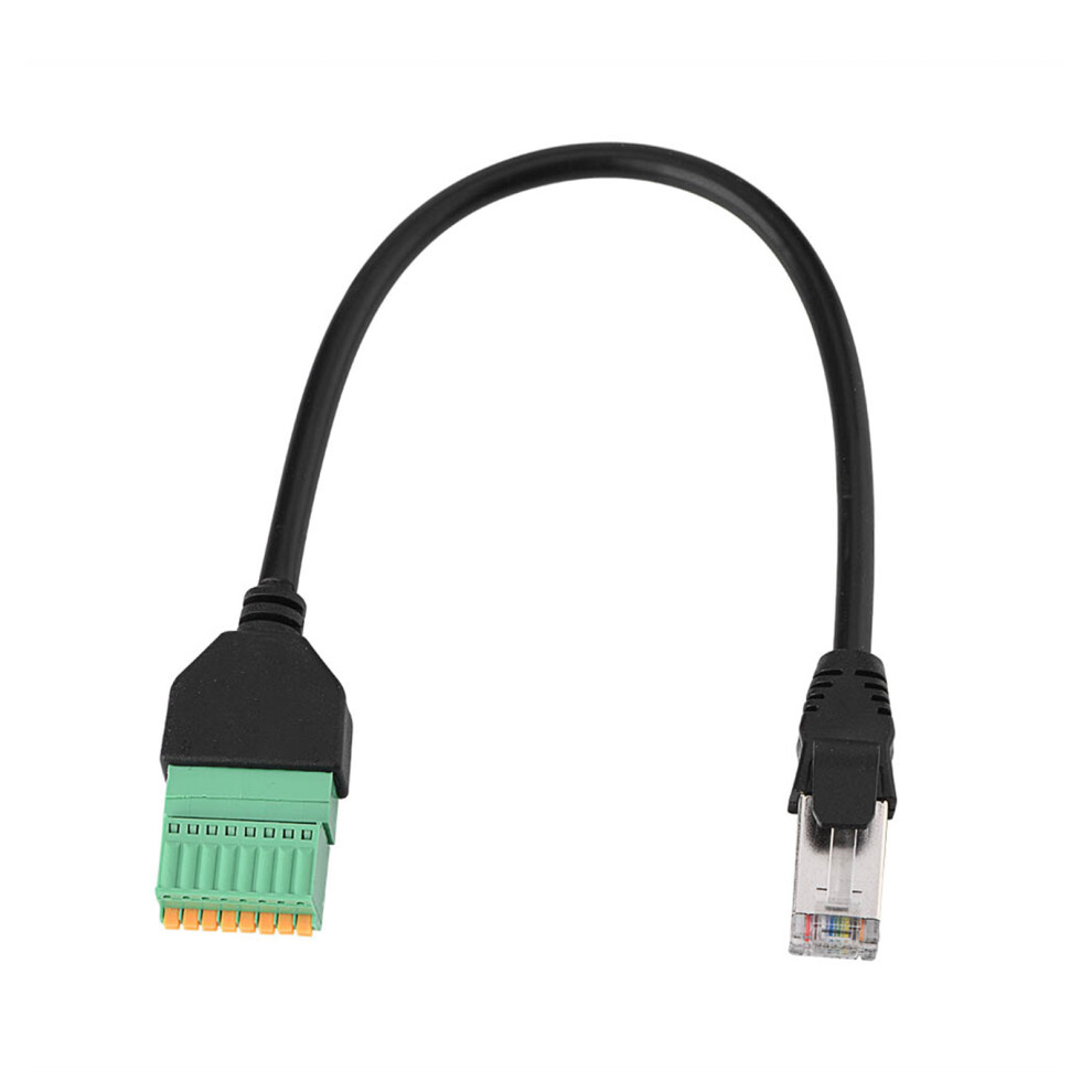 Rj45 Male Jack To 8 Pin Spring Connector Terminal 8320539967165
