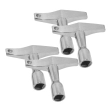 4St Metaal Drum Tuner Keys Zilver Voor Drums En Snare Accessoires